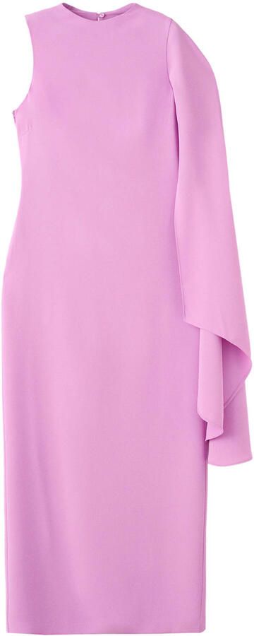 Mango maxi jurk roze - Foto 3