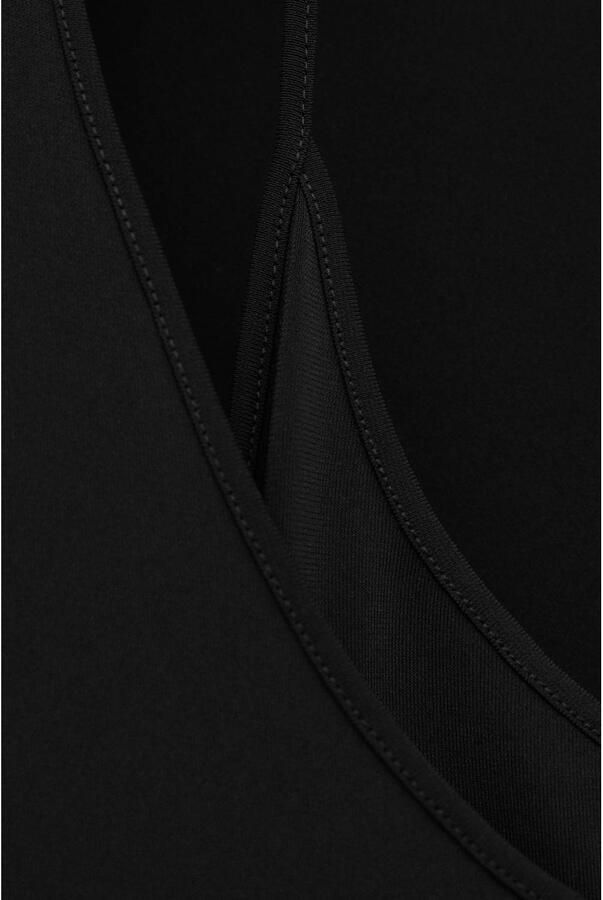 Mango maxi jurk zwart - Foto 3