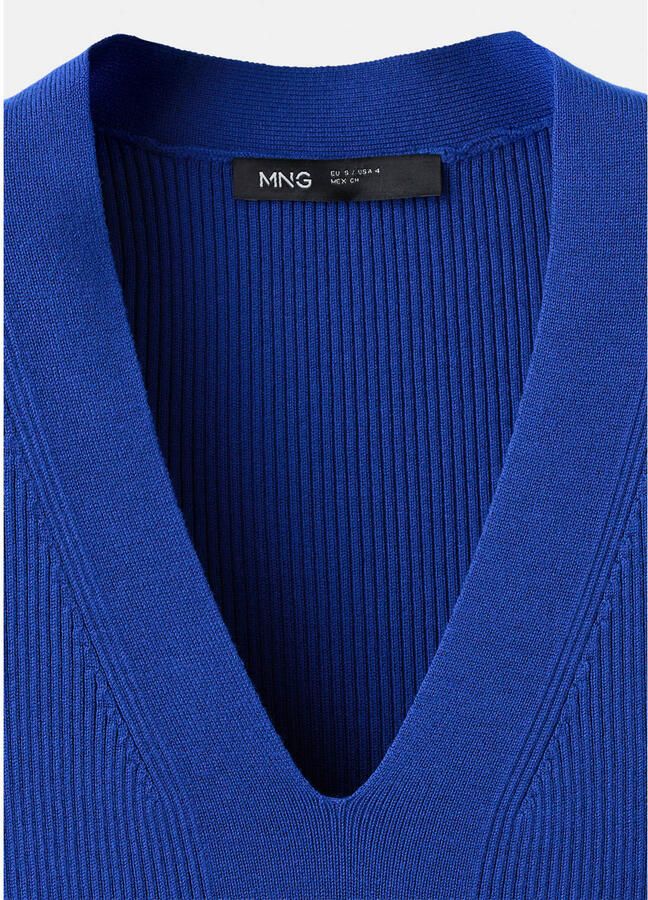 Mango midi jurk blauw - Foto 2