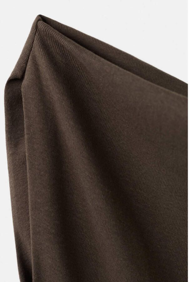 Mango midi jurk bruin - Foto 2