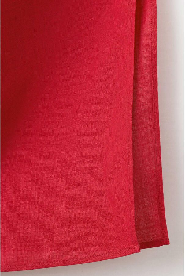 Mango midi jurk rood - Foto 3