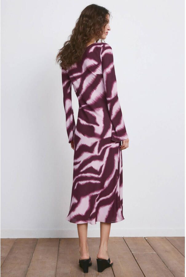 Mango midi jurk roze - Foto 2