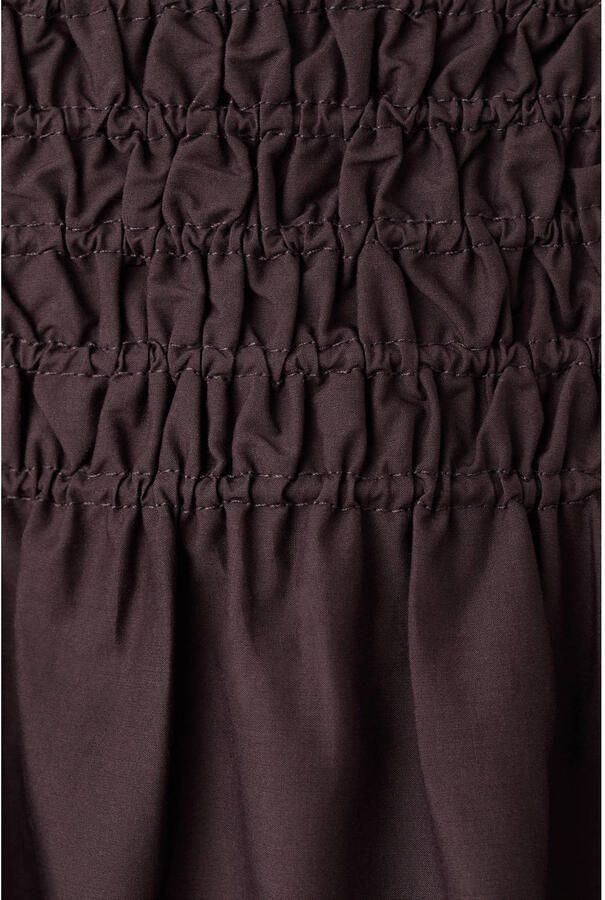 Mango midi rok donkerbruin - Foto 2