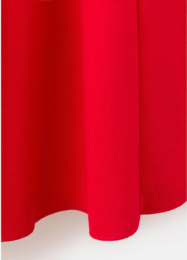 Mango midijurk rood - Foto 3