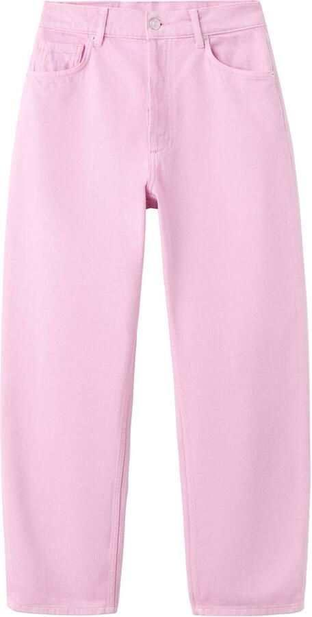 Mango mom jeans roze