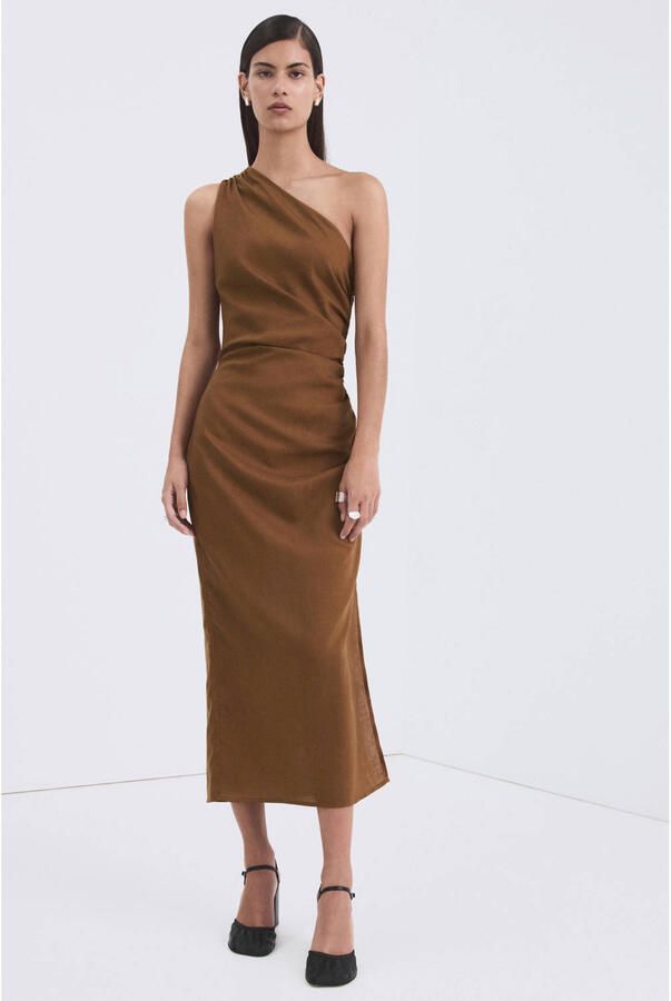 Mango one shoulder jurk