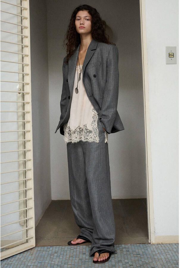 Mango oversized blazer grijs - Foto 2