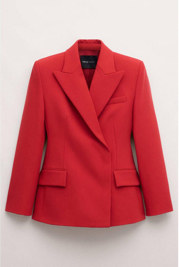Mango oversized blazer rood - Foto 3