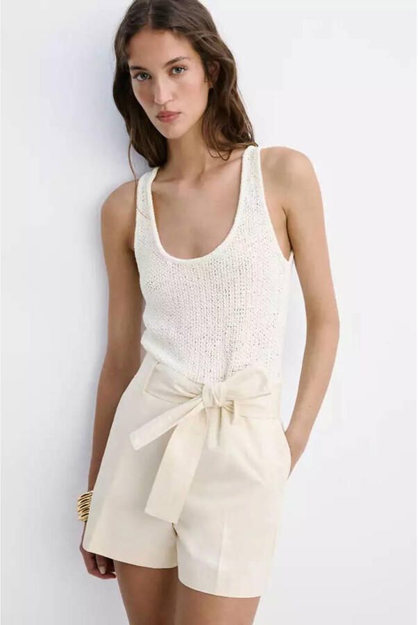 Mango playsuit beige