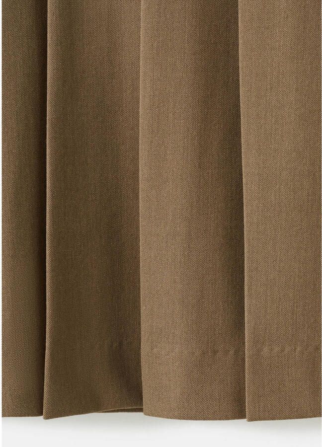 Mango plissé rok bruin - Foto 2