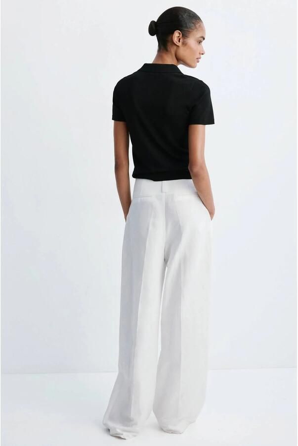 Mango polo zwart - Foto 3
