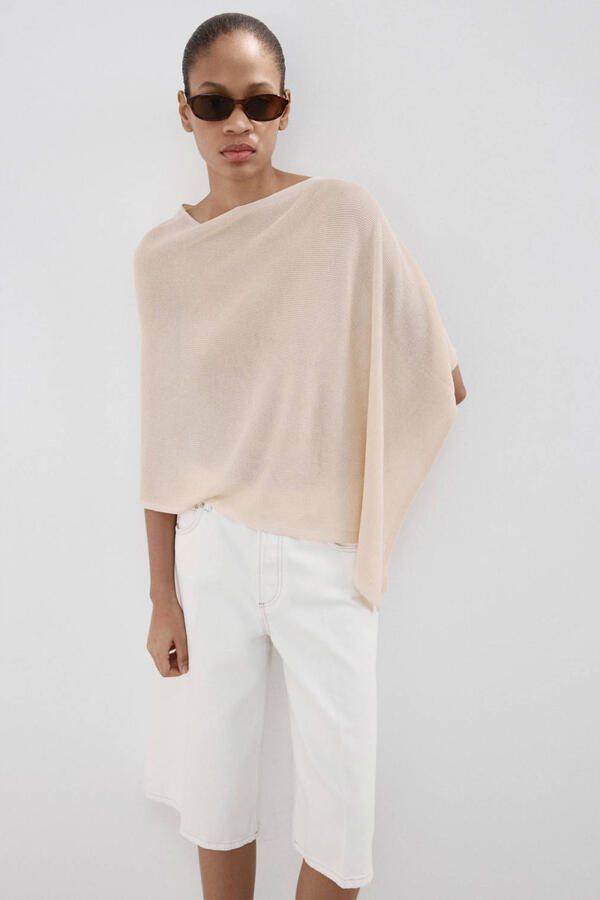 Mango poncho lichtgeel