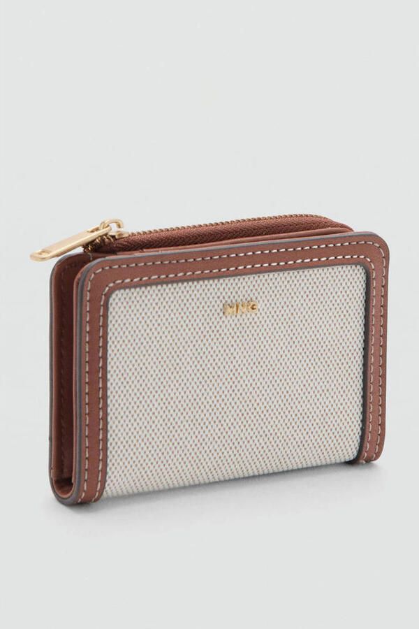 Mango portemonnee beige - Foto 3