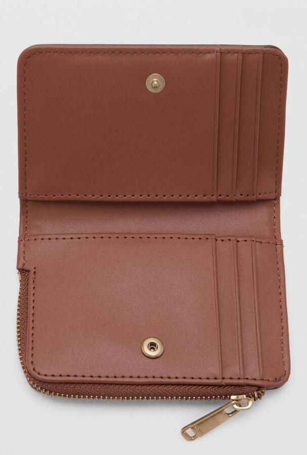 Mango portemonnee beige - Foto 2