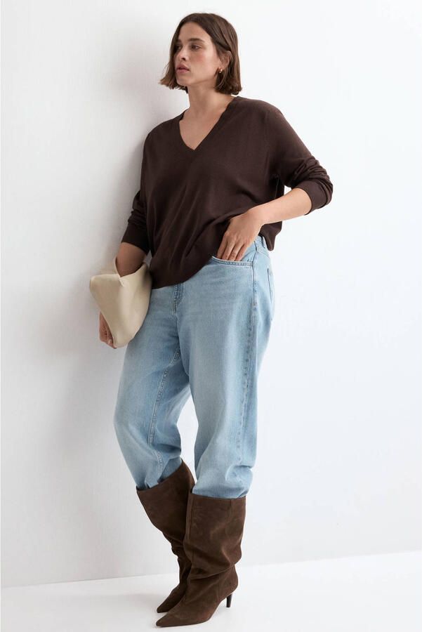 Mango pullover bruin - Foto 2