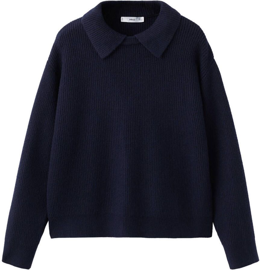 Mango pullover donkerblauw - Foto 2