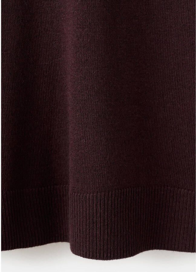 Mango pullover donkerrood - Foto 2