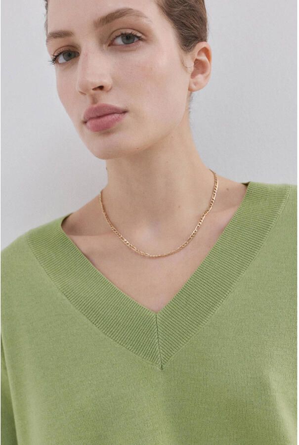 Mango pullover groen - Foto 2