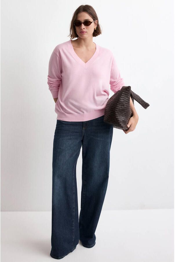 Mango pullover lichtroze - Foto 2