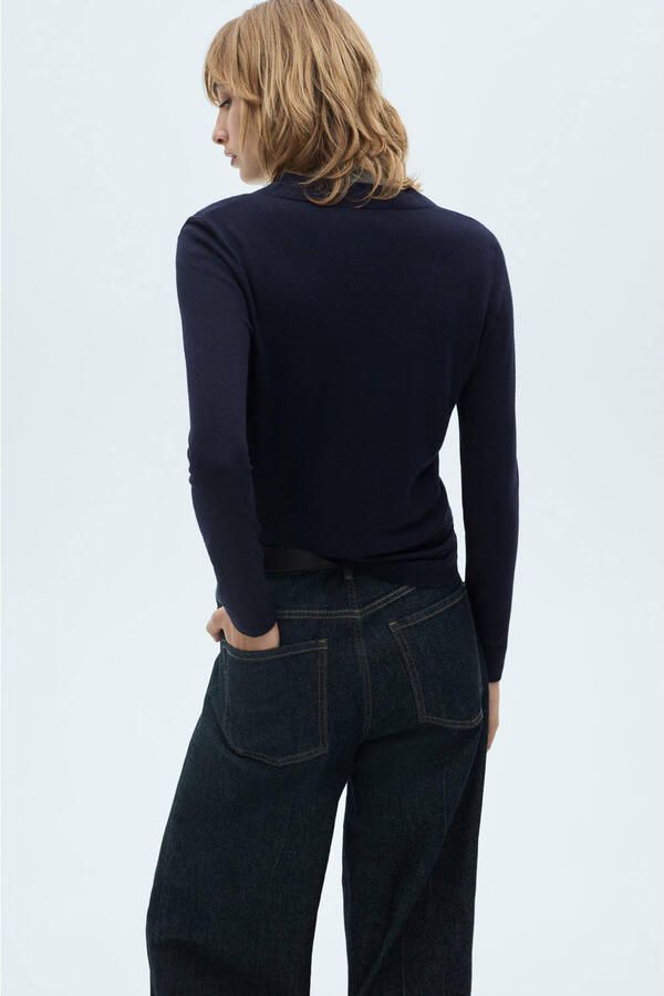 Mango pullover marine