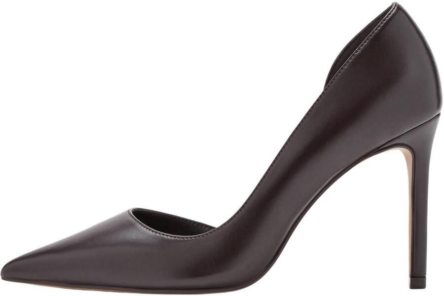 Mango pumps met naaldhak bruin - Foto 3