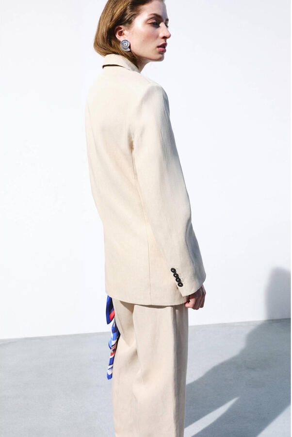 Mango regular blazer beige - Foto 2