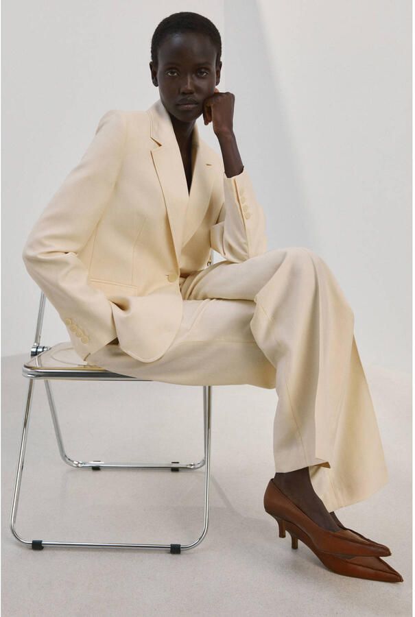 Mango regular blazer beige - Foto 2