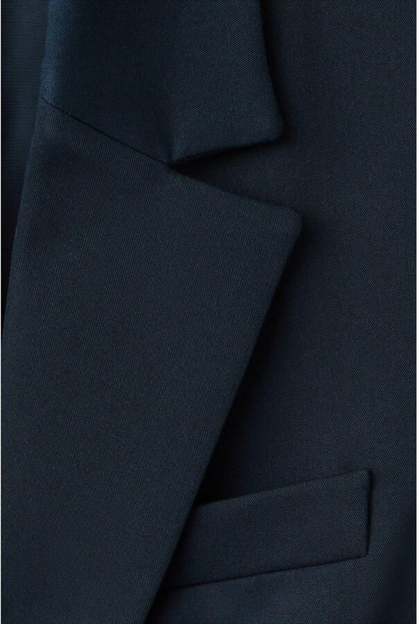 Mango regular blazer donkerblauw - Foto 2