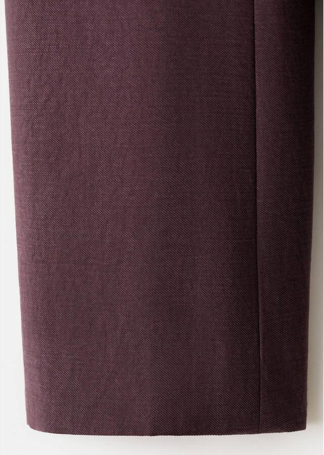 Mango regular blazer donkerpaars - Foto 2