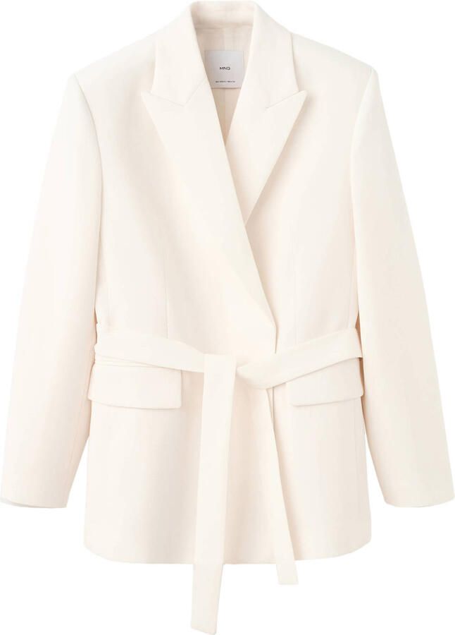 Mango regular blazer ecru - Foto 2