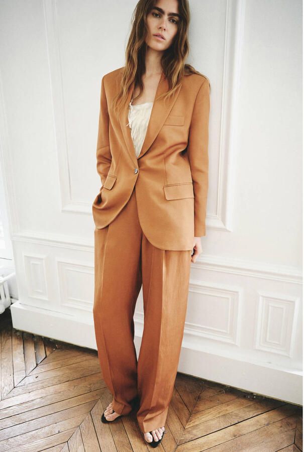 Mango regular blazer koper - Foto 3