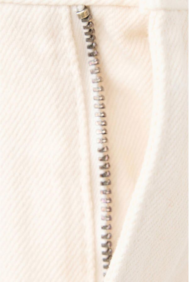 Mango regular fit barrel jeans beige - Foto 3