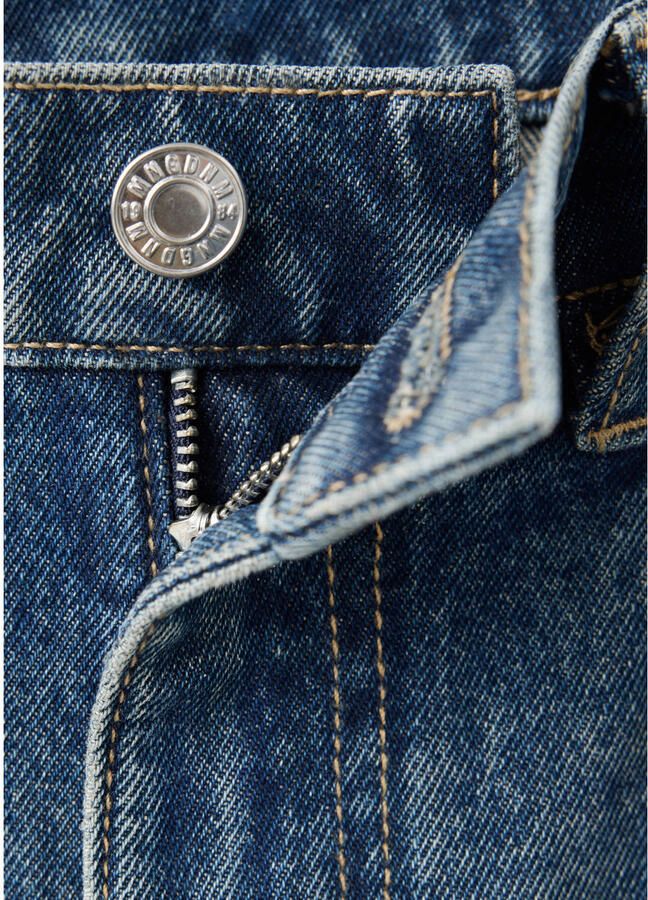 Mango regular fit barrel jeans medium blue denim - Foto 2