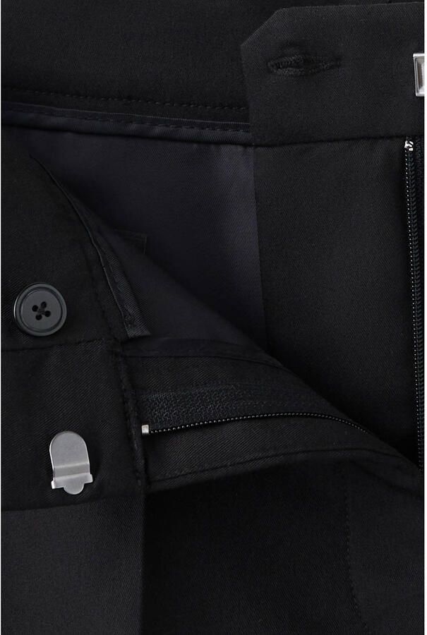Mango regular fit broek zwart - Foto 2