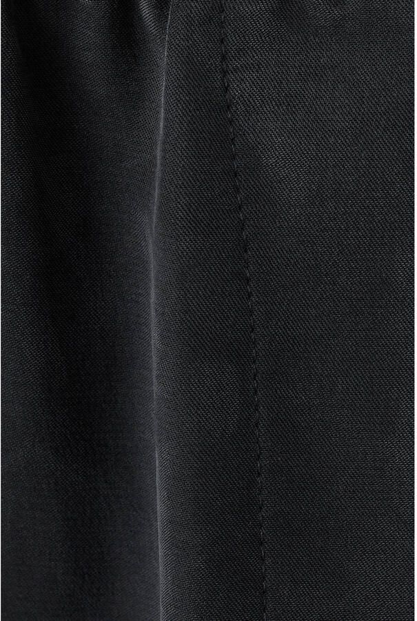 Mango regular waist balloon broek zwart - Foto 3