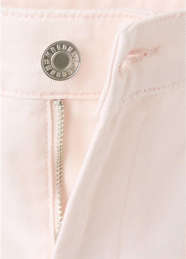 Mango regular waist barrel jeans lichtroze - Foto 2