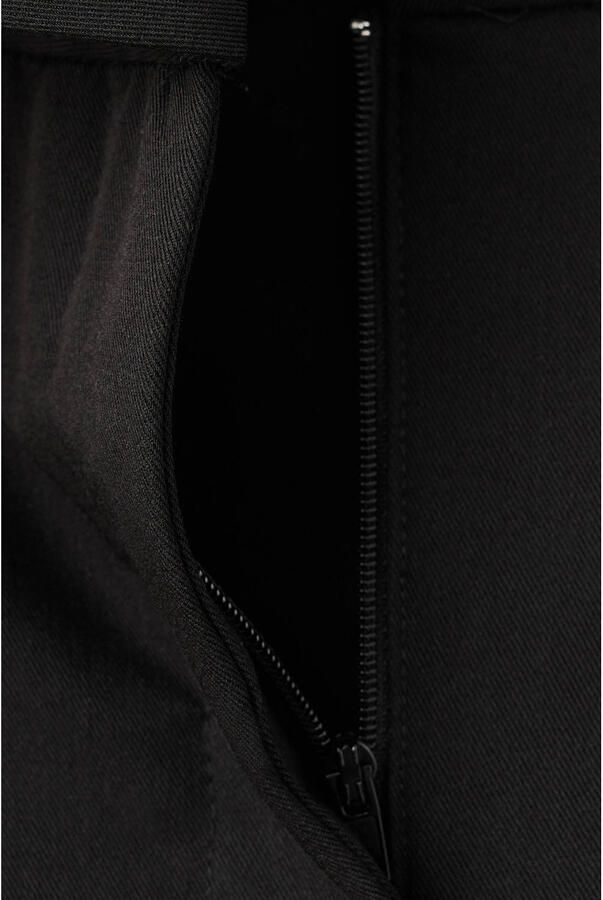 Mango regular waist broek zwart - Foto 3