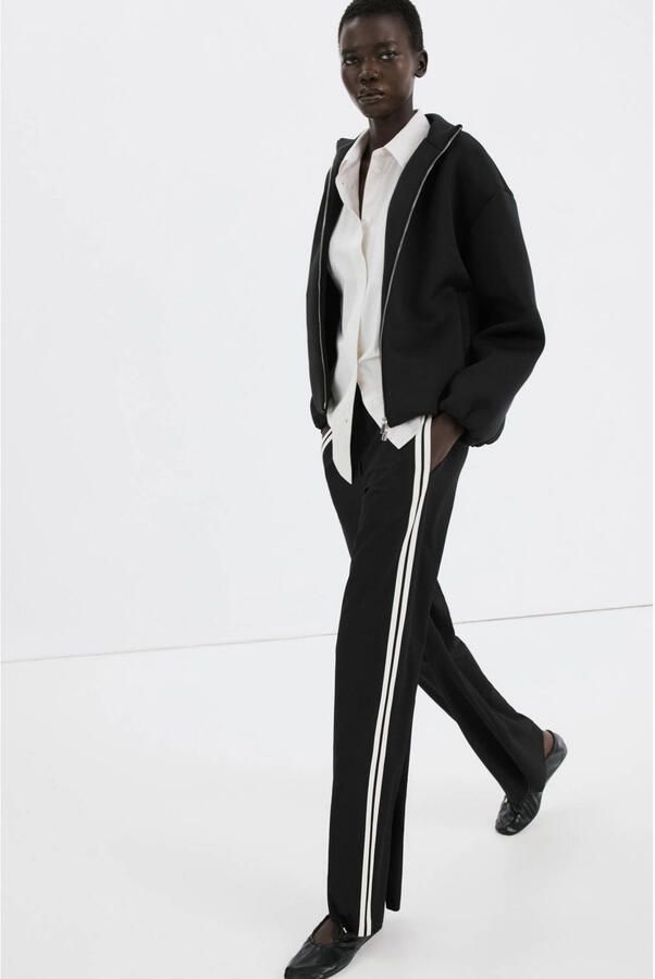 Mango regular waist casual broek - Foto 2