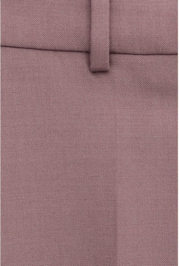 Mango regular waist flared broek roze - Foto 3