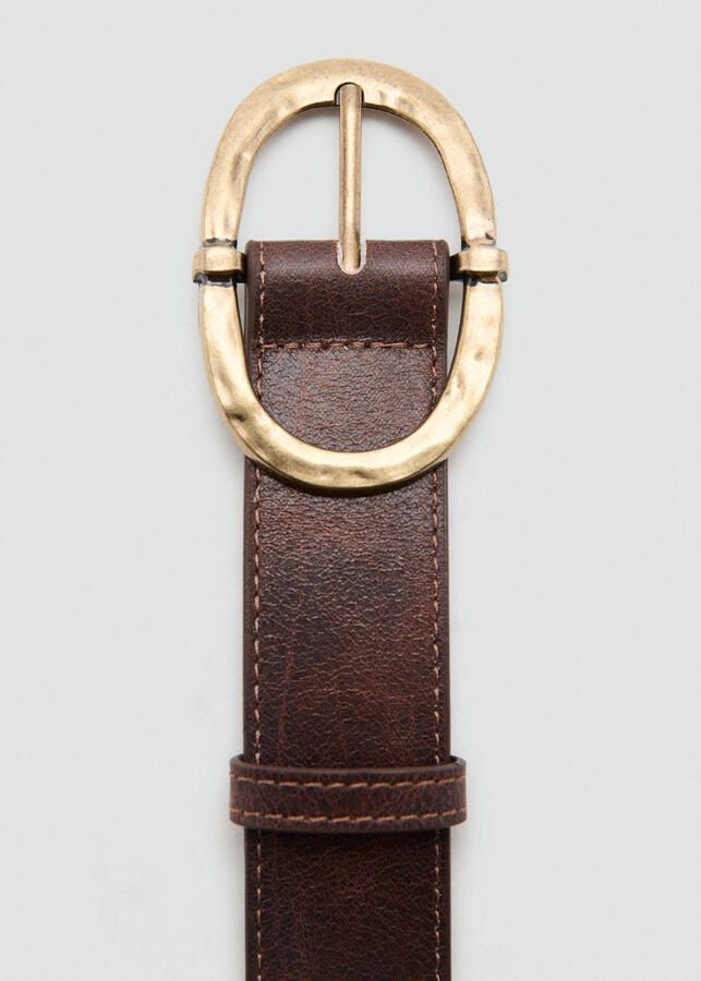 Mango riem bruin - Foto 3