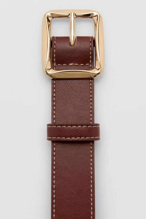 Mango riem bruin - Foto 3