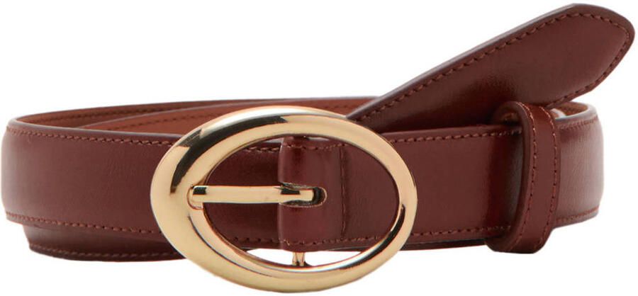 Mango riem bruin