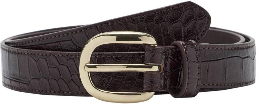 Mango riem donkerrood