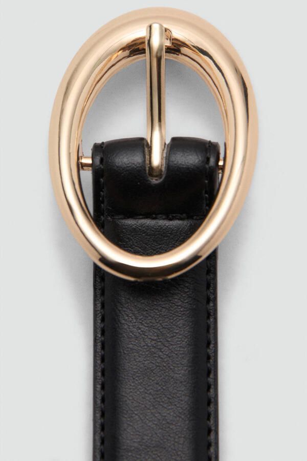 Mango riem zwart - Foto 3
