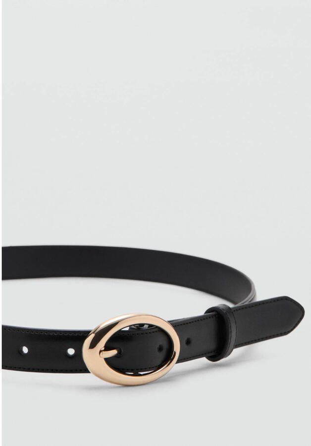 Mango riem zwart - Foto 2