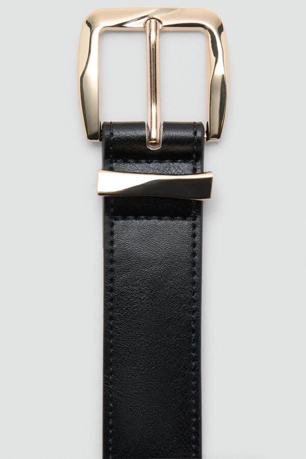 Mango riem zwart - Foto 2