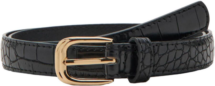 Mango riem zwart