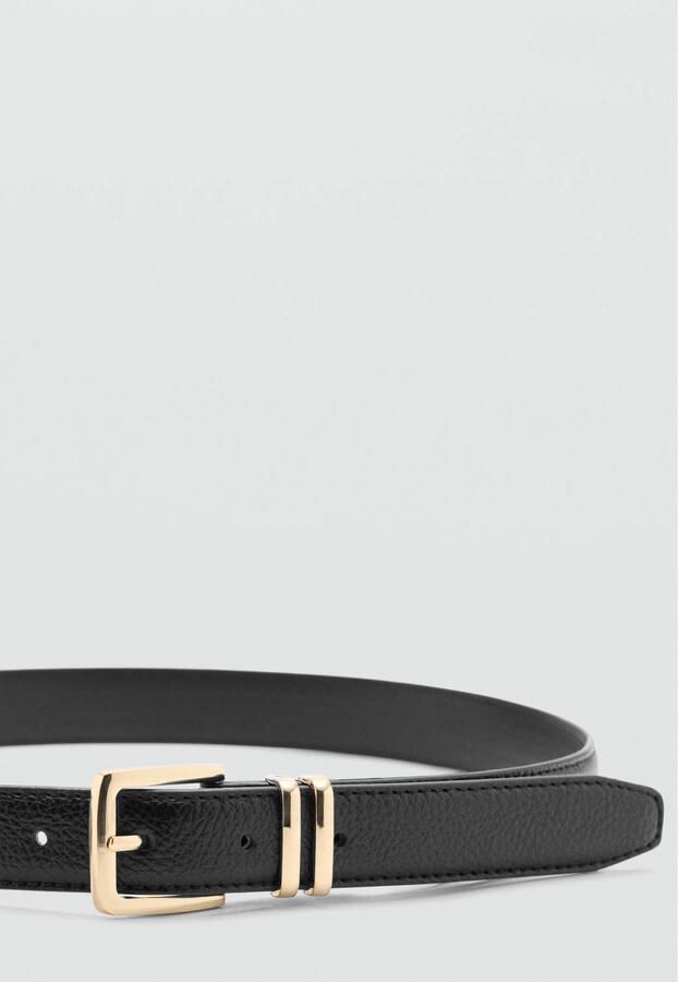 Mango riem zwart - Foto 2