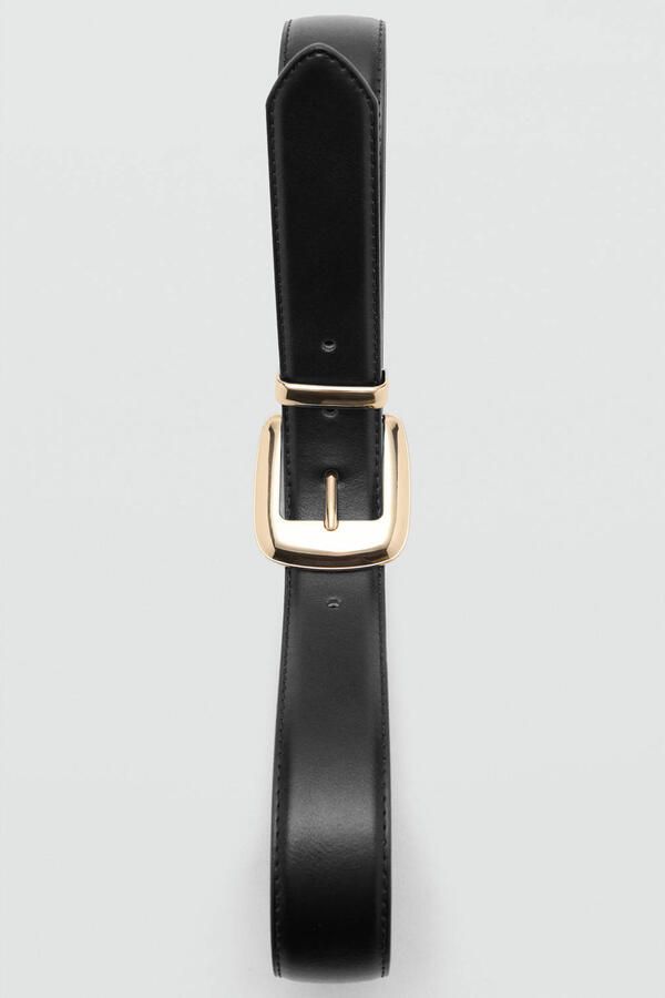 Mango riem zwart - Foto 3