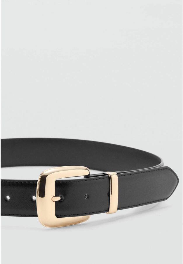 Mango riem zwart - Foto 2